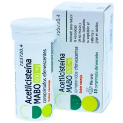 ACETILCISTEIMA MABO 600 MG 10 COMPRIMIDOS EFERVESCENTES