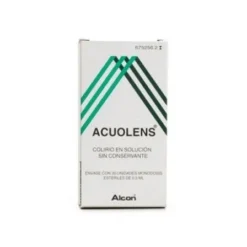 ACUOLENS 3 MG/ML 5,5 MG/ML COLIRIO EN SOLUCION 30 MONODOSIS 0,5 ML