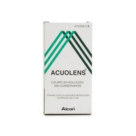 ACUOLENS 3 MG/ML 5,5 MG/ML COLIRIO EN SOLUCION 30 MONODOSIS 0,5 ML