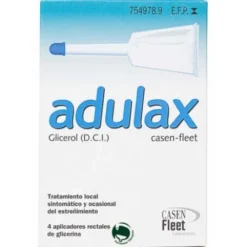 ADULAX CASEN FLEET 6.14 ML SOLUCION RECTAL 4 ENEMAS 7.5 ML