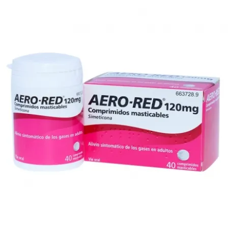 AERO RED 120 MG 40 COMPRIMIDOS MASTICABLES