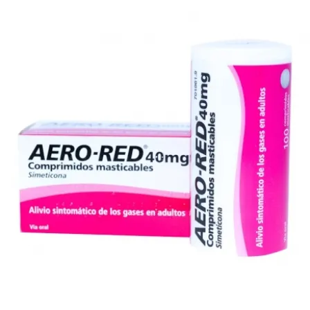 AERO RED 40 MG 100 COMPRIMIDOS MASTICABLES