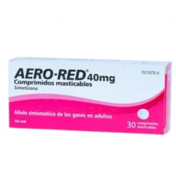 AERO RED 40 MG 30 COMPRIMIDOS MASTICABLES