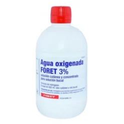 AGUA OXIGENADA NEUTRA ESTABILIZADA FORET 30 MG-ML SOLUCION TOPICA 500 ML