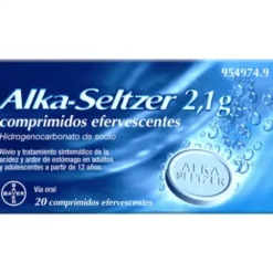 ALKA-SELTZER 2081.8 MG 20 COMPRIMIDOS EFERVESCENTES