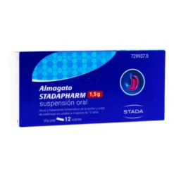 ALMAGATO STADAPHARM 1,5 G SUSPENSION ORAL 12 SOBRES