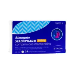 ALMAGATO STADAPHARM 500 MG 24 COMPRIMIDOS MASTICABLES