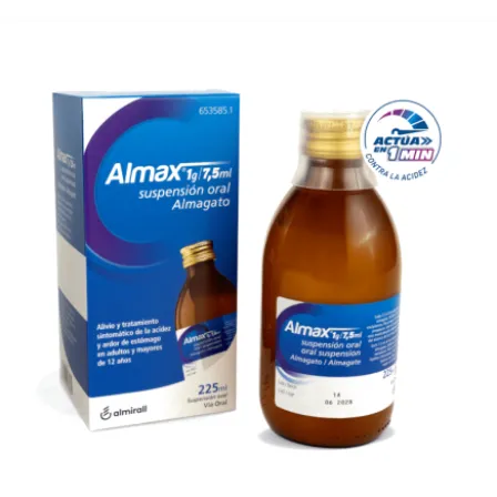 ALMAX 1 G/7.5 ML SUSPENSION ORAL 225 ML