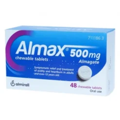 ALMAX 500 MG 48 COMPRIMIDOS MASTICABLES