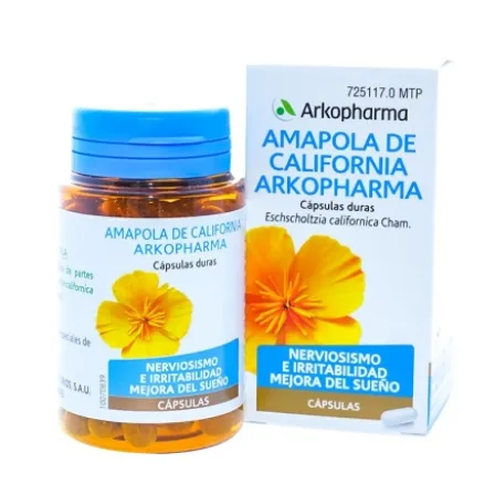 AMAPOLA DE CALIFORNIA ARKOPHARMA 300 MG 45 CAPSULAS