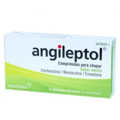 ANGILEPTOL 30 COMPRIMIDOS PARA CHUPAR MENTA