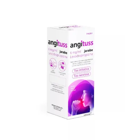ANGITUSS 6 MG/ML JARABE LEVODROPROPIZINA 200 ML
