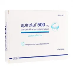 APIRETAL 500 MG 12 COMPRIMIDOS BUCODISPERSABLES