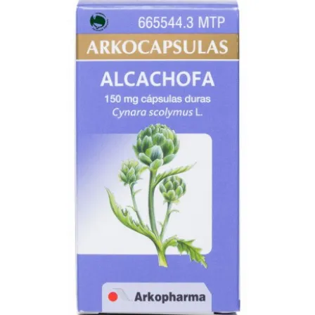 ARKOCAPSULAS ALCACHOFA 150 MG 50 CAPSULAS