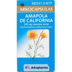 ARKOCAPSULAS AMAPOLA DE CALIFORNIA 240 MG 50 CAPSULAS