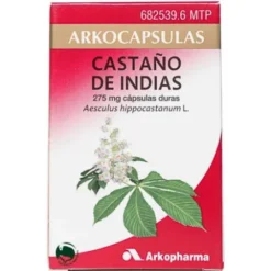 ARKOCAPSULAS CASTAÑO DE INDIAS 275 MG 84 CAPSULAS