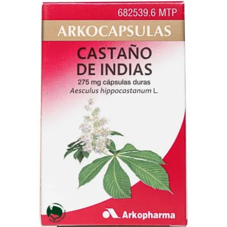ARKOCAPSULAS CASTAÑO DE INDIAS 275 MG 84 CAPSULAS