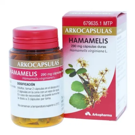 ARKOCAPSULAS HAMAMELIS 290 MG 48 CAPSULAS