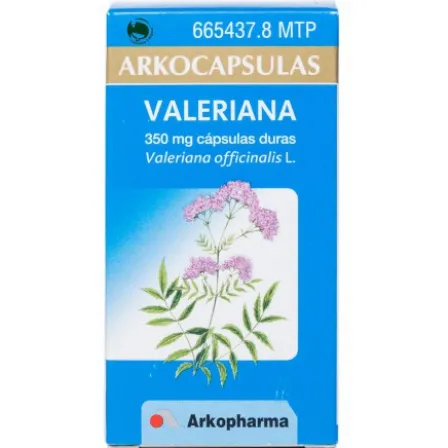 ARKOCAPSULAS VALERIANA 350 MG 50 CAPSULAS