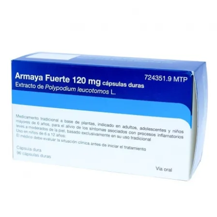 ARMAYA FUERTE 120 MG 96 CAPSULAS