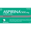 ASPIRINA 500 MG 20 COMPRIMIDOS