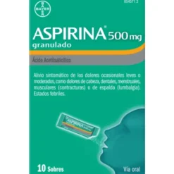 ASPIRINA 500 MG 10 SOBRES GRANULADO