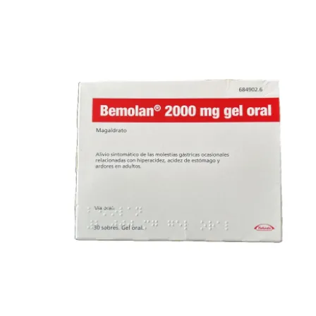 BEMOLAN 2 G GEL 30 SOBRES