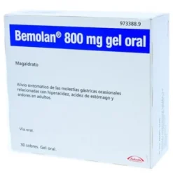 BEMOLAN 800 MG GEL 30 SOBRES