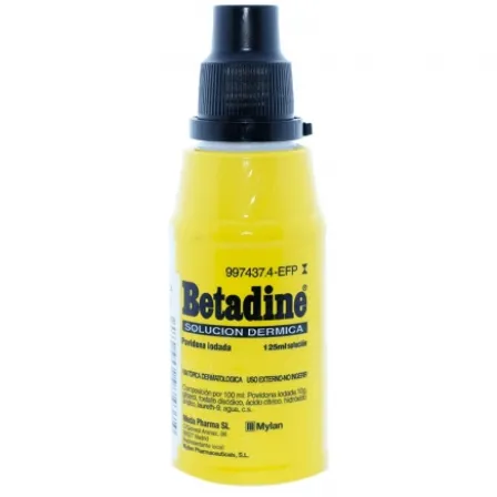 BETADINE 10% SOLUCION TOPICA 1 FRASCO 125 ML