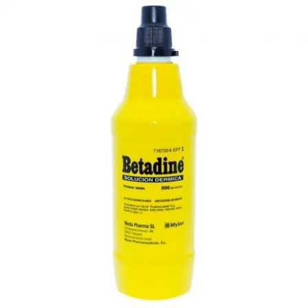BETADINE 10% SOLUCION TOPICA 1 FRASCO 500 ML