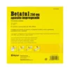 BETATUL 250 MG 10 APOSITOS