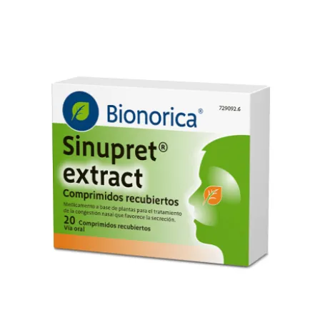 BIONORICA SINUPRET EXTRACT 20 COMPRIMIDOS RECUBIERTOS
