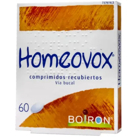 BOIRON HOMEOVOX 60 COMPRIMIDOS