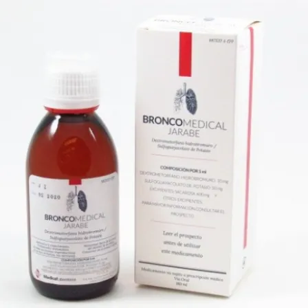 BRONCOMEDICAL 2 MG/ML 10 MG/ML JARABE 1 FRASCO 180 ML