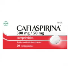 CAFIASPIRINA 500/50 MG 20 COMPRIMIDOS