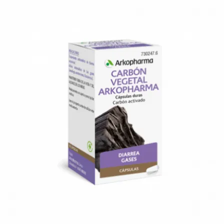 CARBON VEGETAL ARKOPHARMA 225 MG 45 CAPSULAS