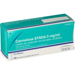 CARMELOSA STADA 5 MG/ML COLIRIO EN SOLUCION 30 MONODOSIS 0,4 ML