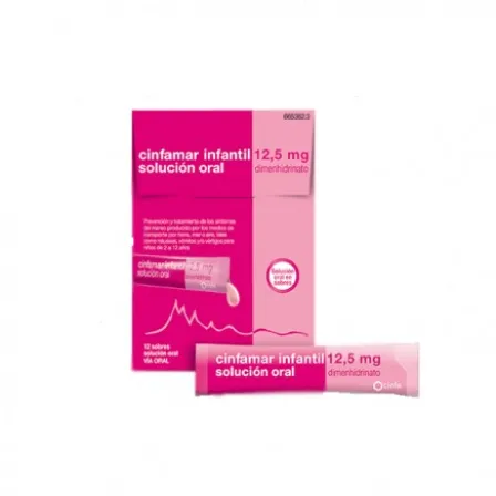 CINFAMAR INFANTIL 125 MG SOLUCION ORAL 6 UNIDOSIS 5 ML