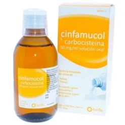 CINFAMUCOL CARBOCISTEINA 50 MG/ML SOLUCION ORAL 200 ML