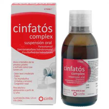 CINFATOS COMPLEX SUSPENSION ORAL 125 ML