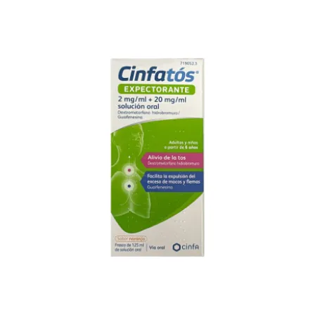 CINFATOS EXPECTORANTE JARABE 125 ML