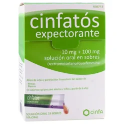 CINFATOS EXPECTORANTE 18 SOBRES SOLUCION ORAL