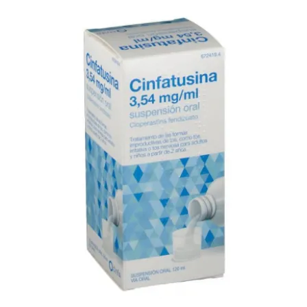 CINFATUSINA 3,54 MG/ML SUSPENSION ORAL 1 FRASCO 120 ML