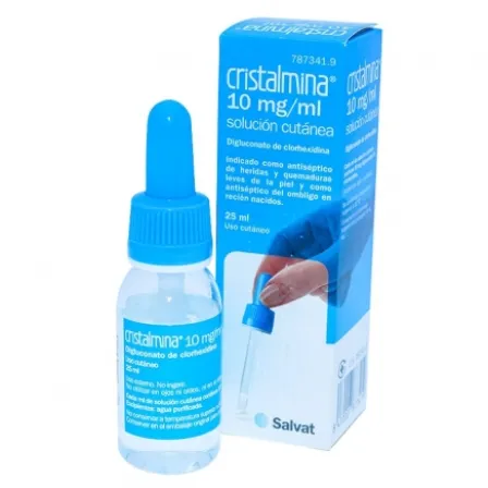 CRISTALMINA 1% SOLUCION TOPICA 1 FRASCO 25 ML