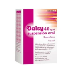 DALSY 40 MG/ML SUSPENSION ORAL 30 ML