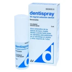 DENTISPRAY 50 MG/ML AEROSOL BUCAL SOLUCION 5 ML