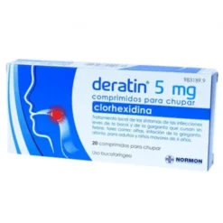DERATIN COMPRIMIDOS 5 MG 20 COMPRIMIDOS PARA CHUPAR