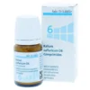 DHU KALIUM SULFURICUM D6 SALES DE SCHUSSLER N6 80 COMPRIMIDOS