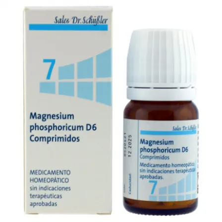 DHU MAGNESIUM PHOSHORICUM D6 SALES DE SCHUSSLER Nº7 80 COMPRIMIDOS
