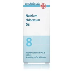 DHU NATRIUM CHLORATUM D6 SALES DE SCHUSSLER Nº8 80 COMPRIMIDOS